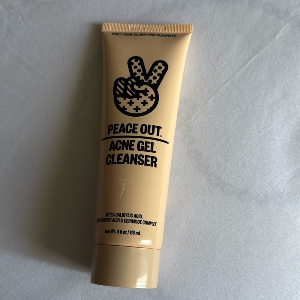 PEACE OUT ACNE GEL CLEANSER